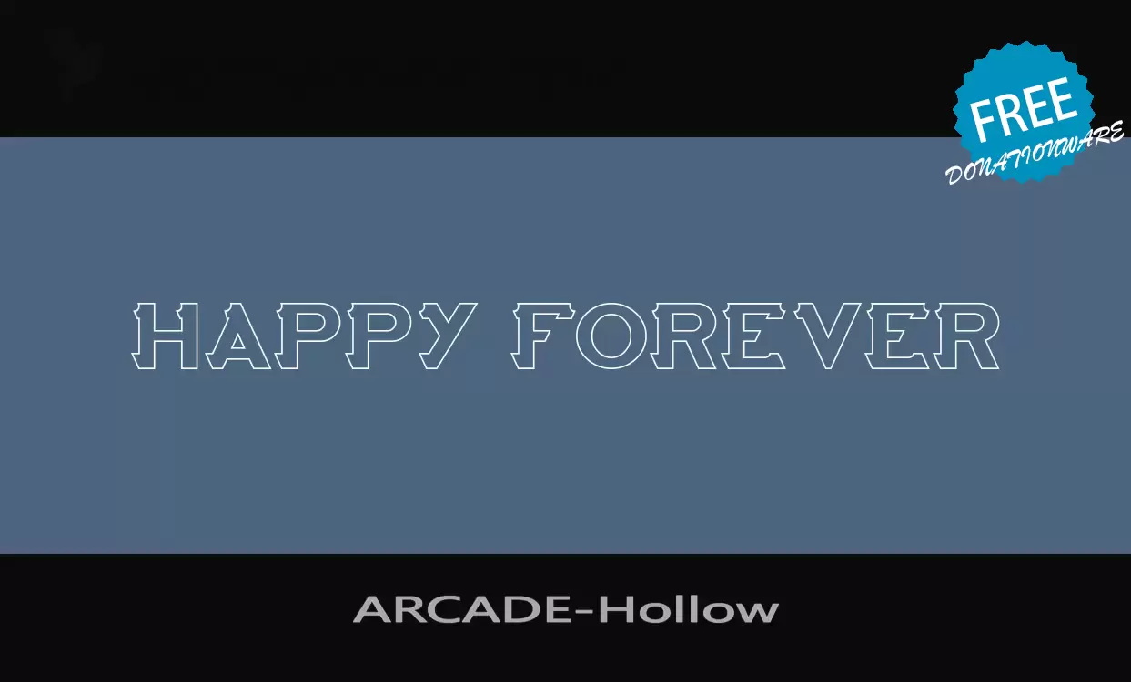 Sample of ARCADE-Hollow