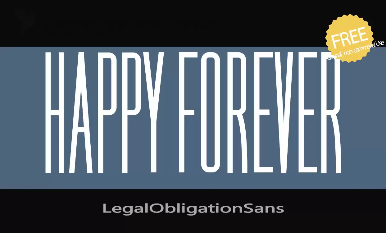 Sample of LegalObligationSans