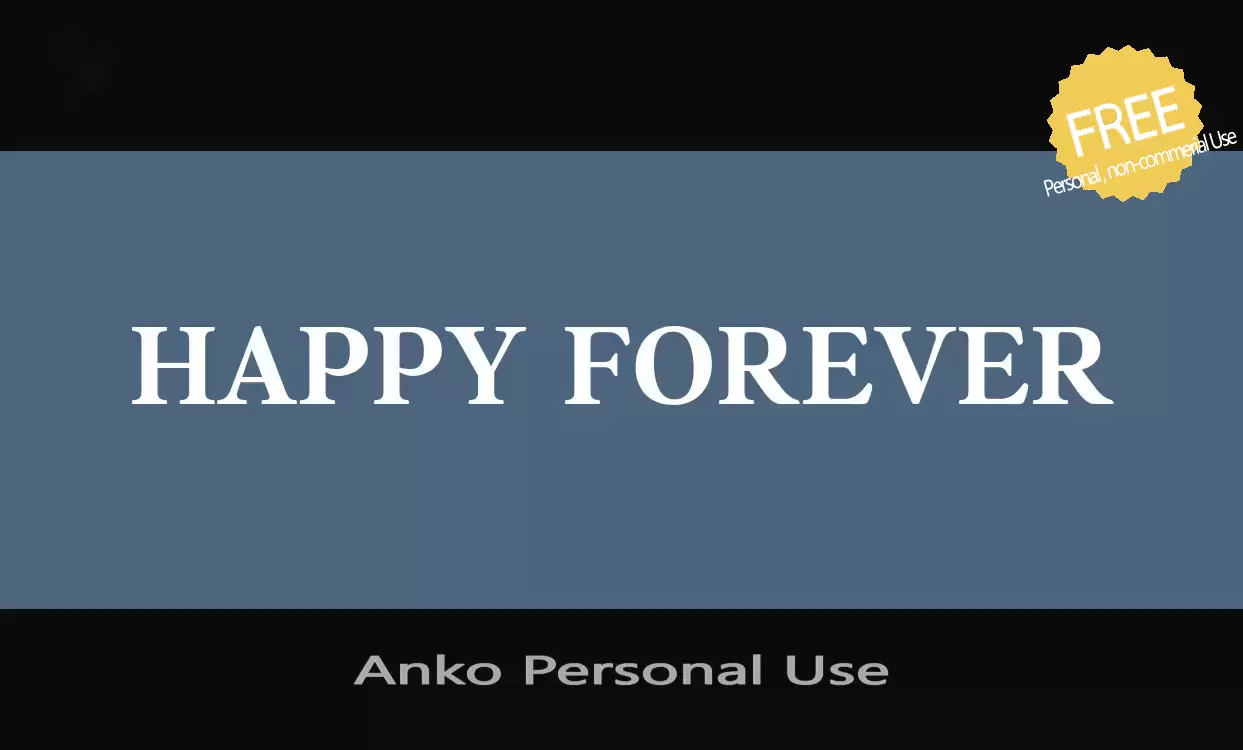 Sample of Anko-Personal-Use