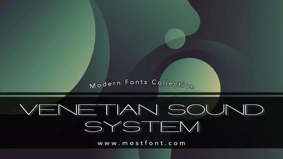 Typographic Design of Venetian-Sound-System