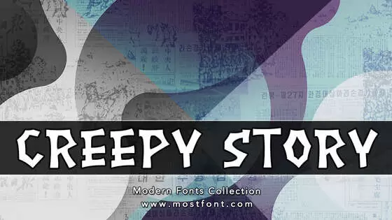 Typographic Design of Creepy-Story