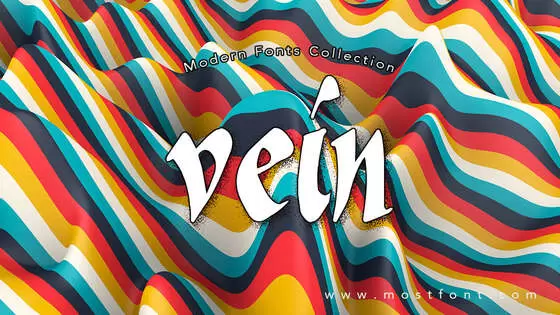 Typographic Design of Vein