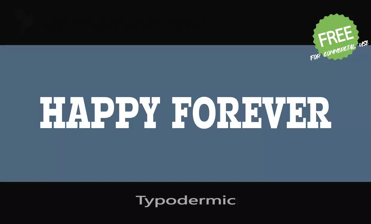 Sample of Typodermic