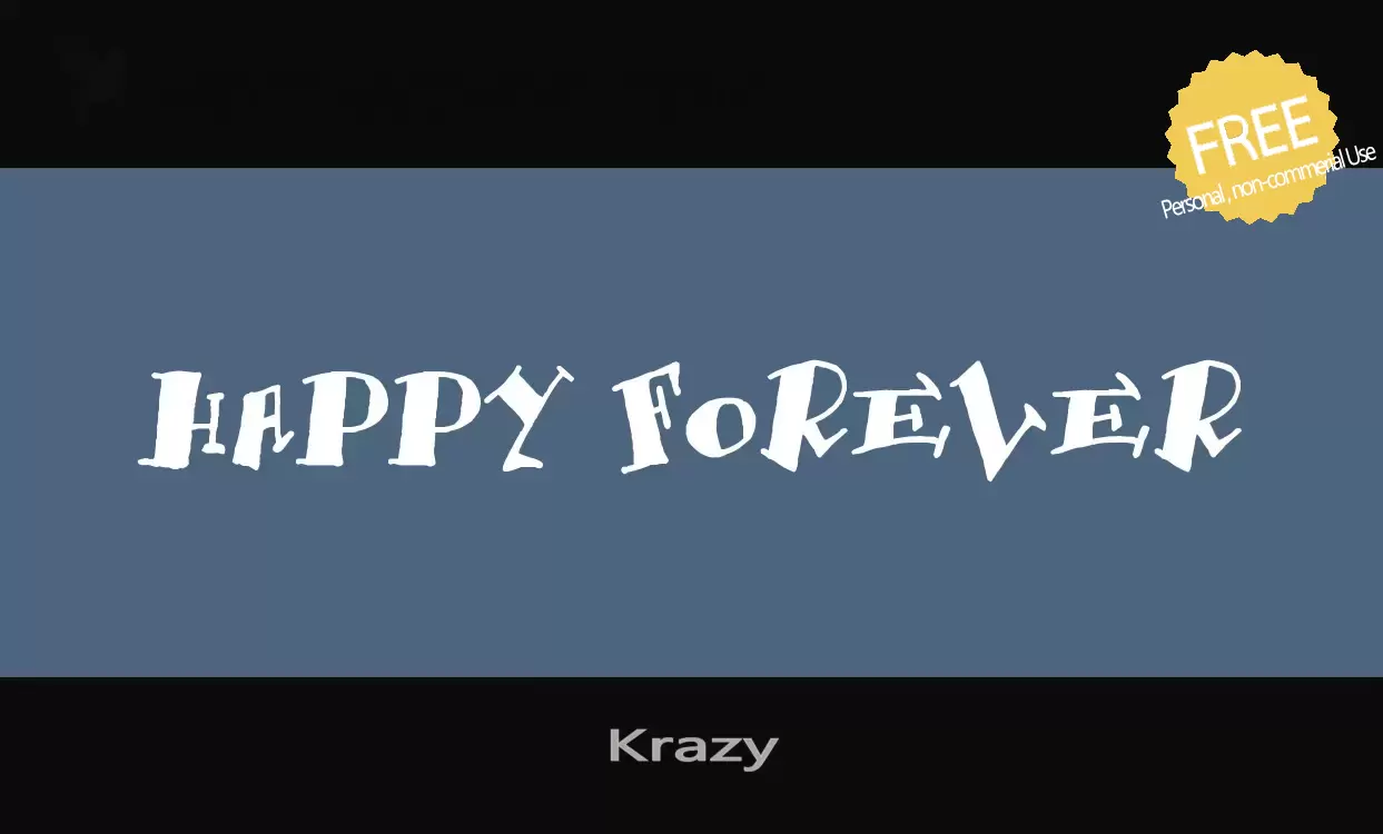 Sample of Krazy