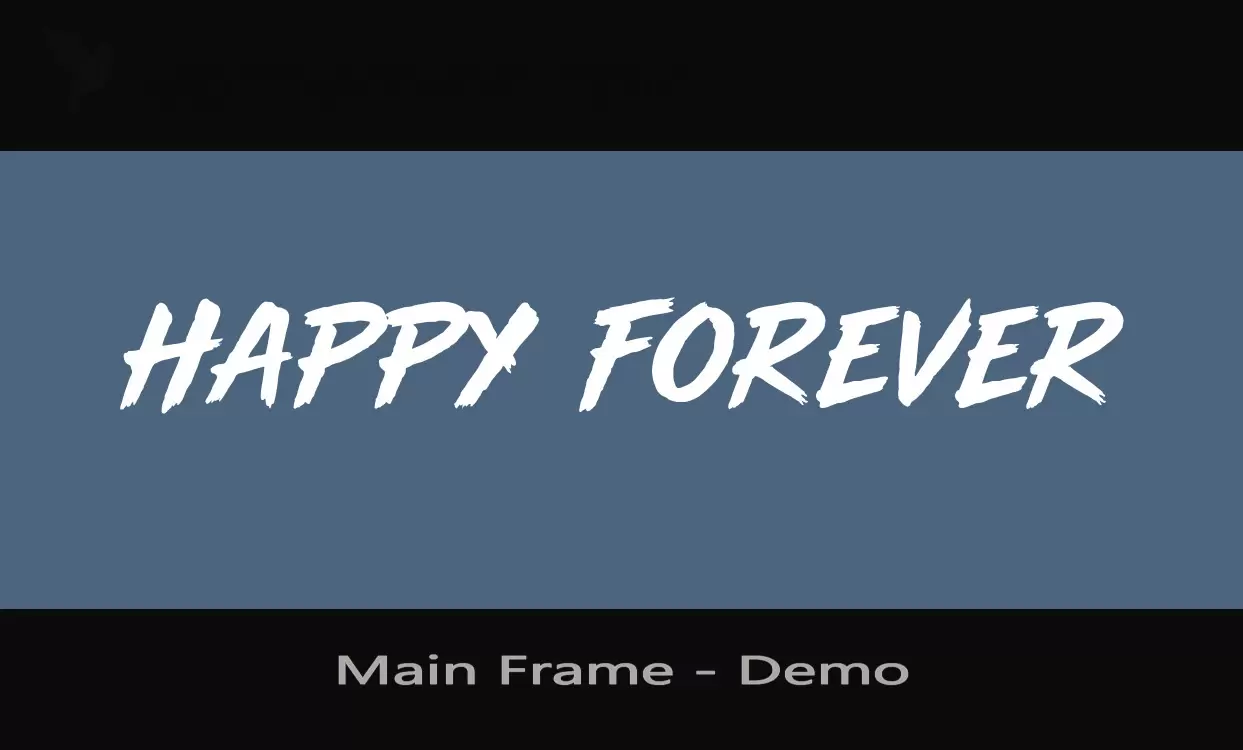 Sample of Main-Frame---Demo