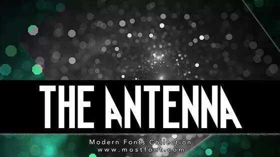 Typographic Design of The-Antenna