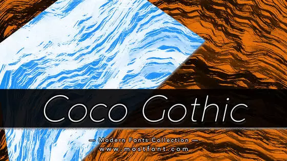 「Coco-Gothic」字体排版图片